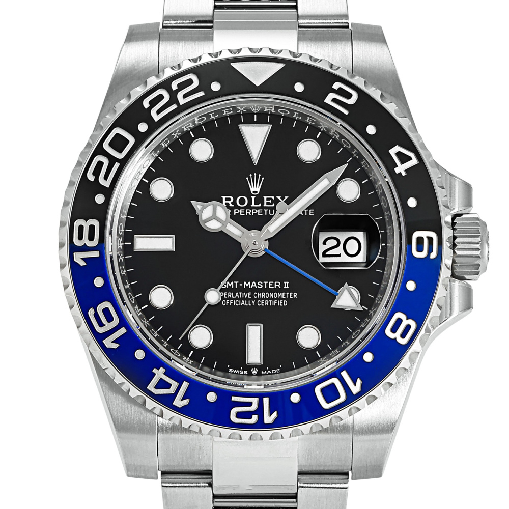 新品] ロレックス GMTマスターII 126710BLNR.BKDTOブラック/ドット
