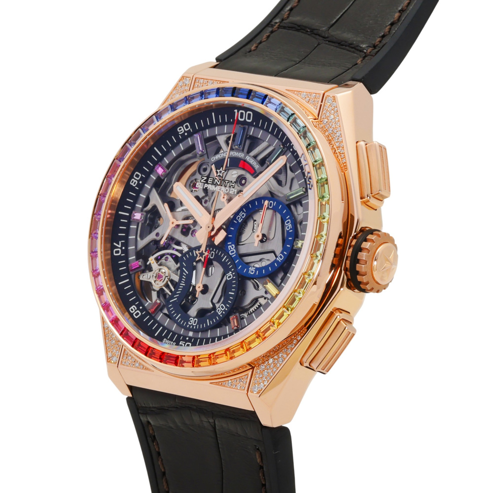 中古] ゼニス デファイ エル プリメロ 21 レインボー 229003900472R585