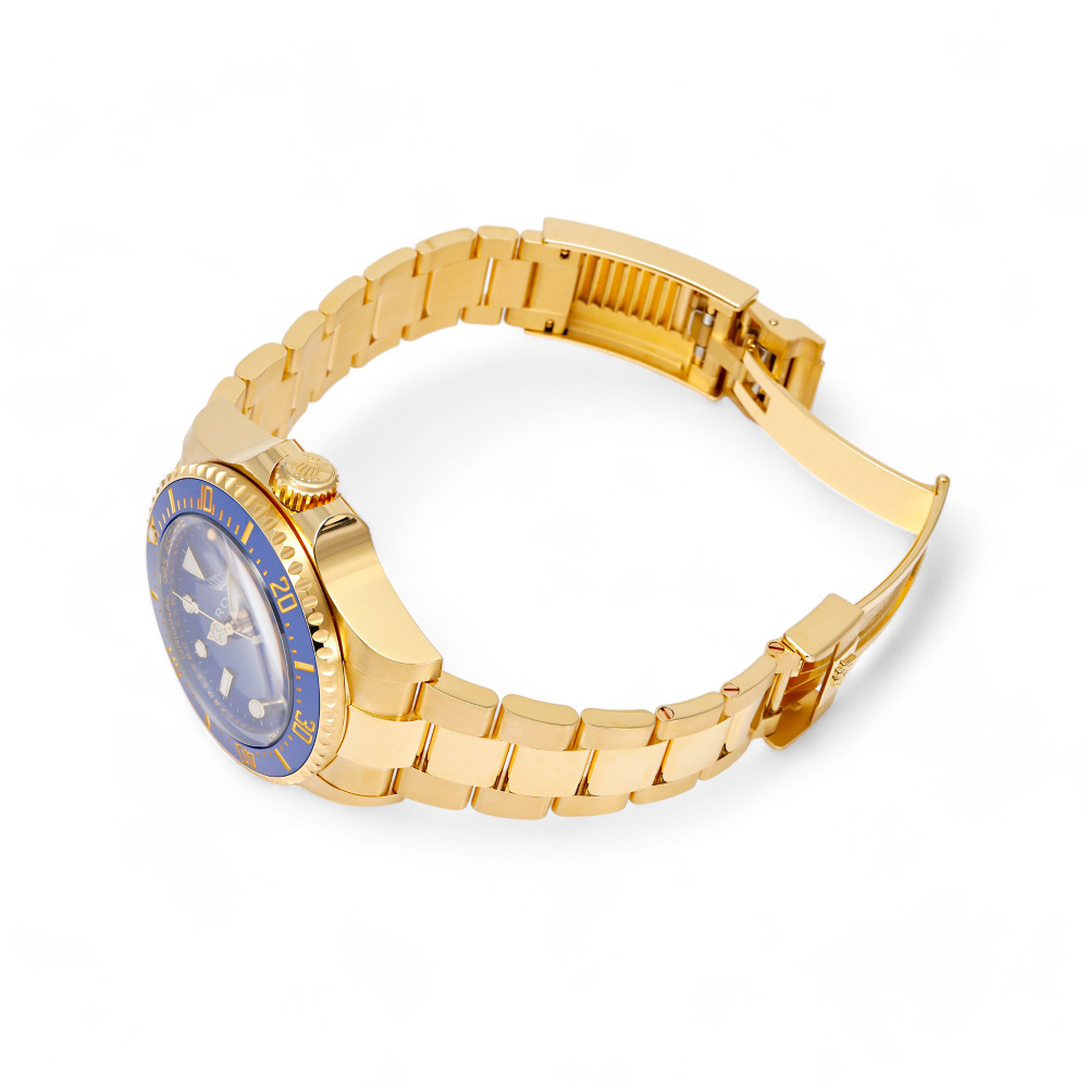 D-CLAW マリノ　200 ブルーイエロー ロレックス ディープシー 136668LB.BLDTブルー オイスター K18イエロー