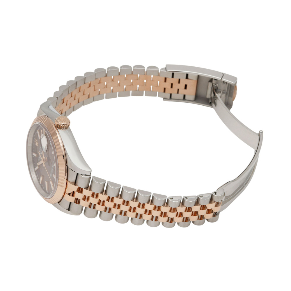 ロレックス デイトジャスト 126231.CHBJチョコレート/バー ジュビリー