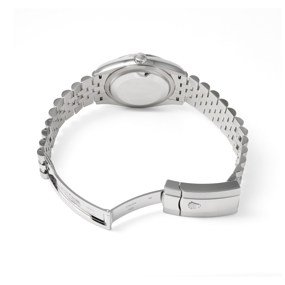 新品] ロレックス デイトジャスト 126234.BBKBJブライトブラック/バー