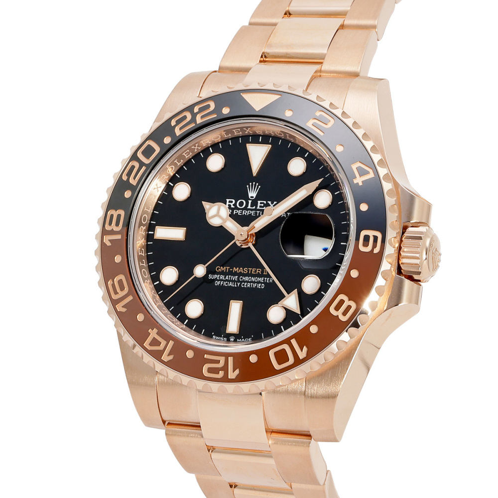 ロレックス GMTマスターII 126715CHNR.BKDTOブラック/ドット