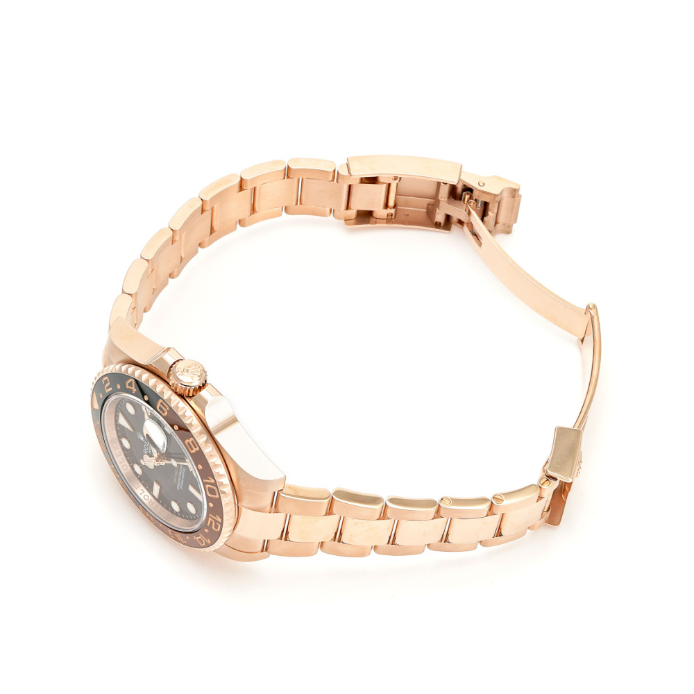 ロレックス GMTマスターII 126715CHNR.BKDTOブラック/ドット