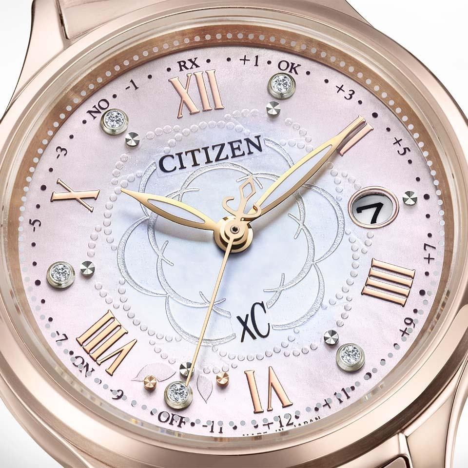 New] Citizen Crosssea ES949869N shell pink Lab-grown Diamonds