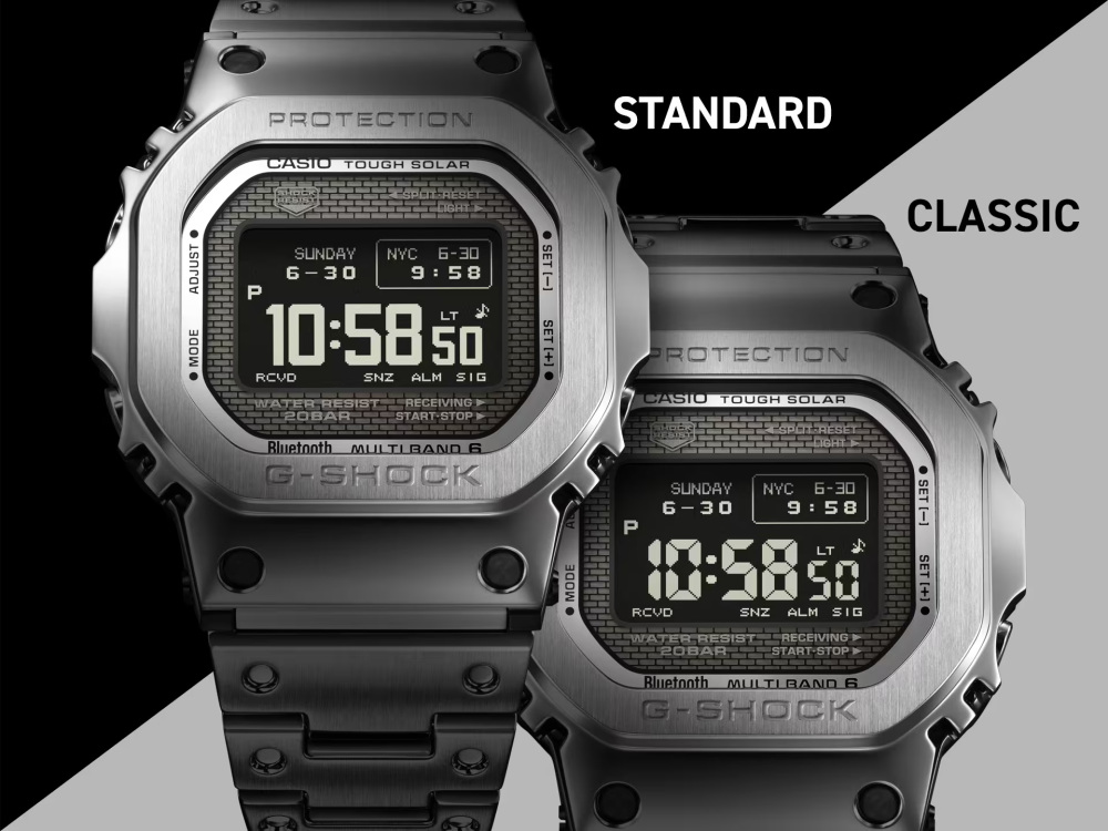 New] Casio G Shock GMWBZ5000GD9JFgray stainless World time | Yukizaki