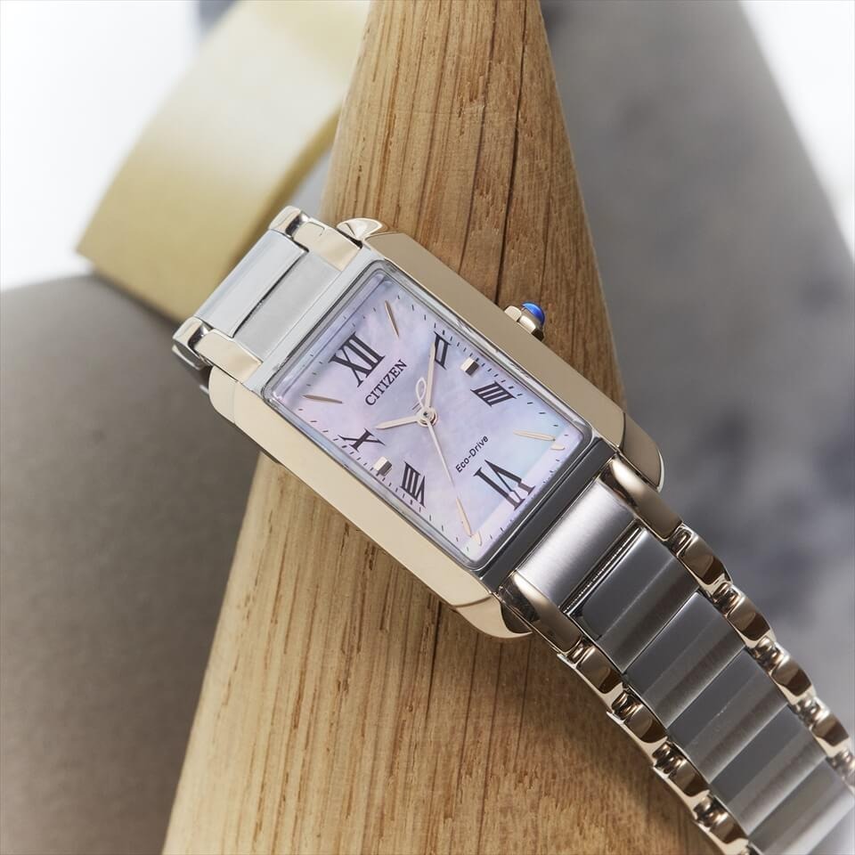 新品] シチズン シチズンエル EW562454Y シェル ホワイト ステンレス