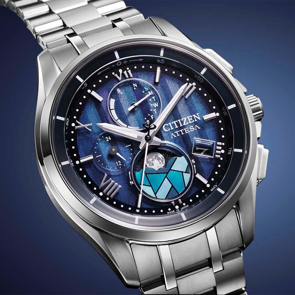 新品] シチズン アテッサ BY100051Lブルー スーパーチタニウム