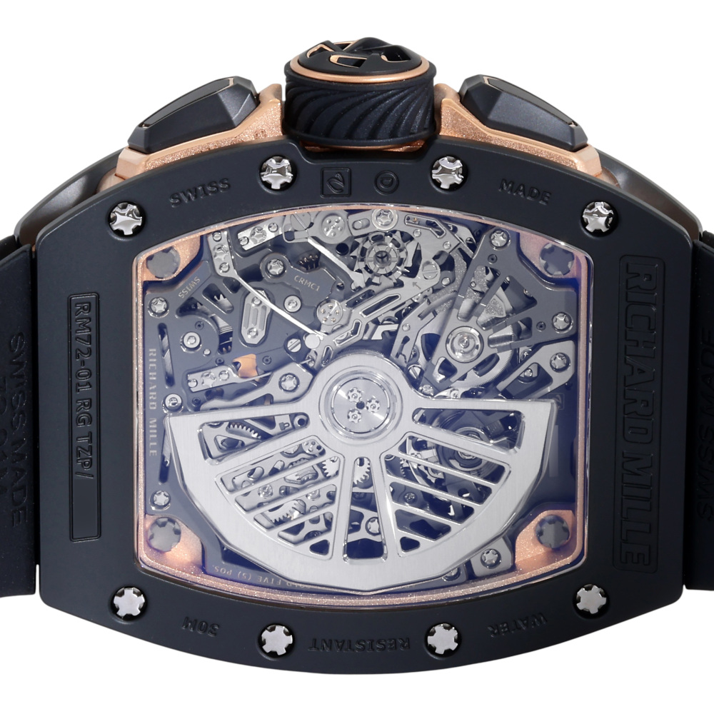 新品] リシャール・ミル RM7201RGTZPブラック セラミック デイト表示