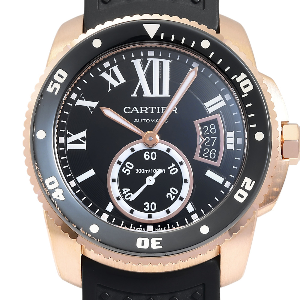 中古] カルティエ カリブル ドゥ カルティエ ダイバー W7100052