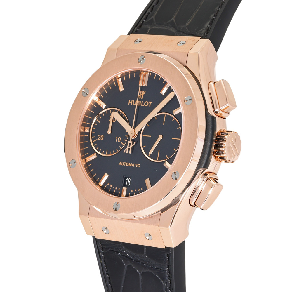 未使用] ウブロ クラシックフュージョン クロノグラフ キングゴールド