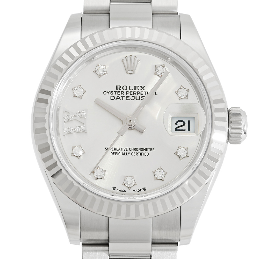Rolex Datejust 279174G.SVIXDOSilver/(Star IX diamond) diamond