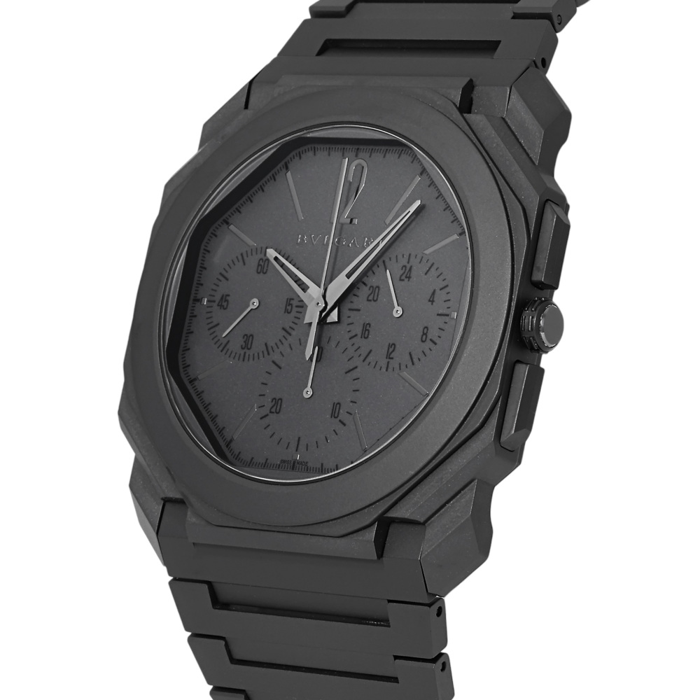 中古] ブルガリ オクト オクト フィニッシモ クロノグラフ GMT 世界