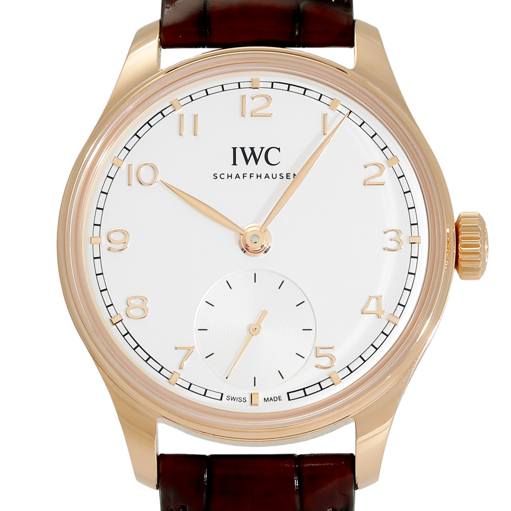 新品] IWC ポルトギーゼ IW358404シルバー レッドゴールド スモール