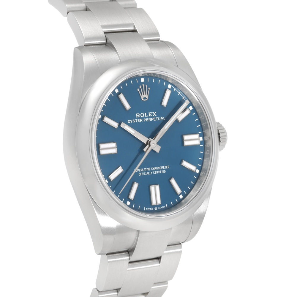 しげき　　点棒 ロレックス オイスターパーペチュアル 134300.MBLBOメッドブルー