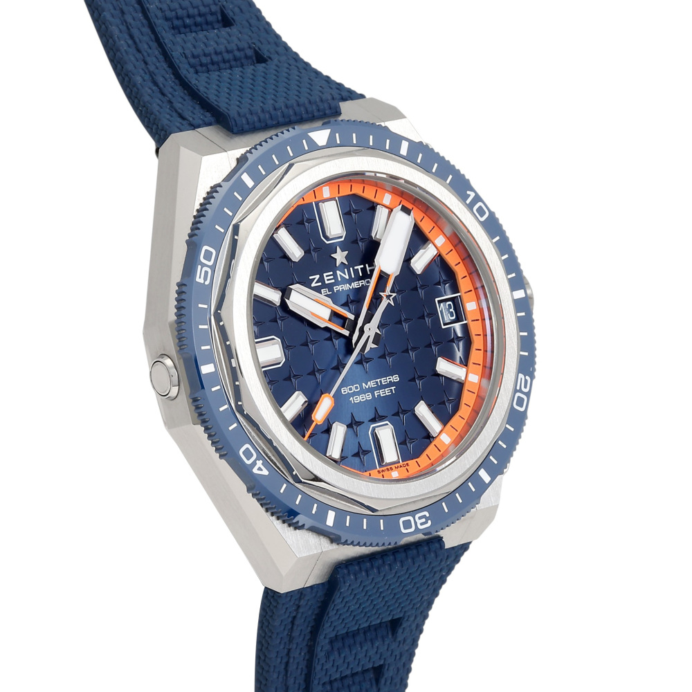 【超メルカリ市】ストレートFRONTLINE ver.2 サーモパイル 中古] ゼニス デファイ エクストリーム ダイバー 959601362051L301