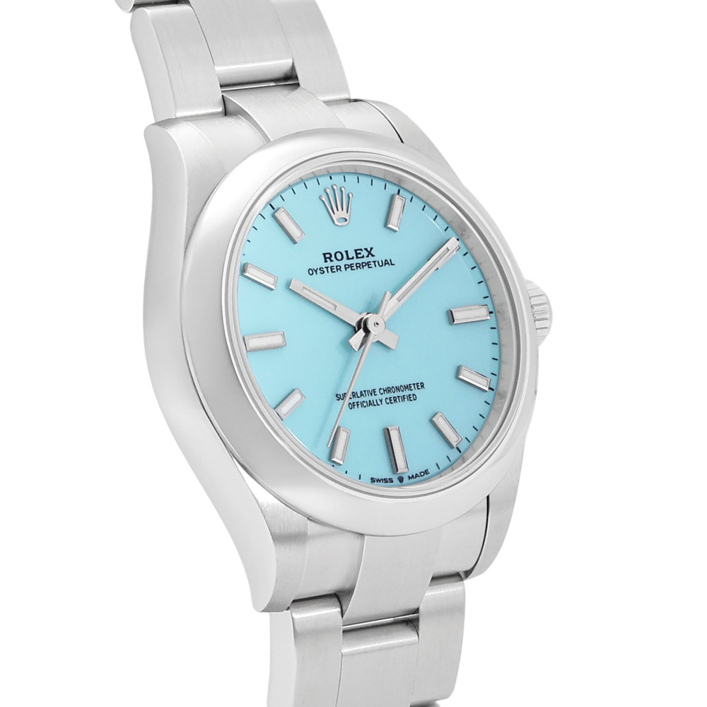 新品] ロレックス オイスターパーペチュアル 277200.TQBLBOターコイズ