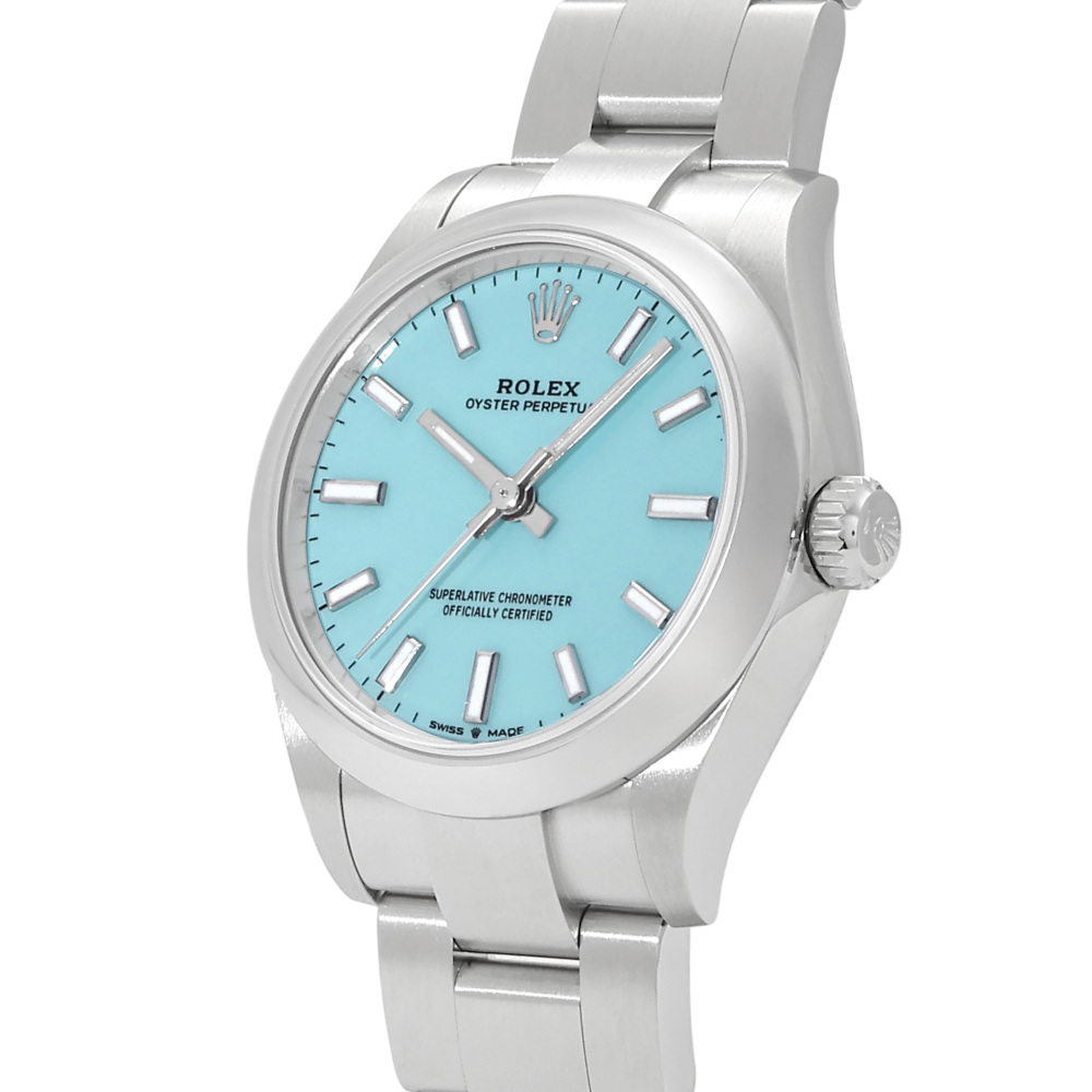 新品] ロレックス オイスターパーペチュアル 277200.TQBLBOターコイズ