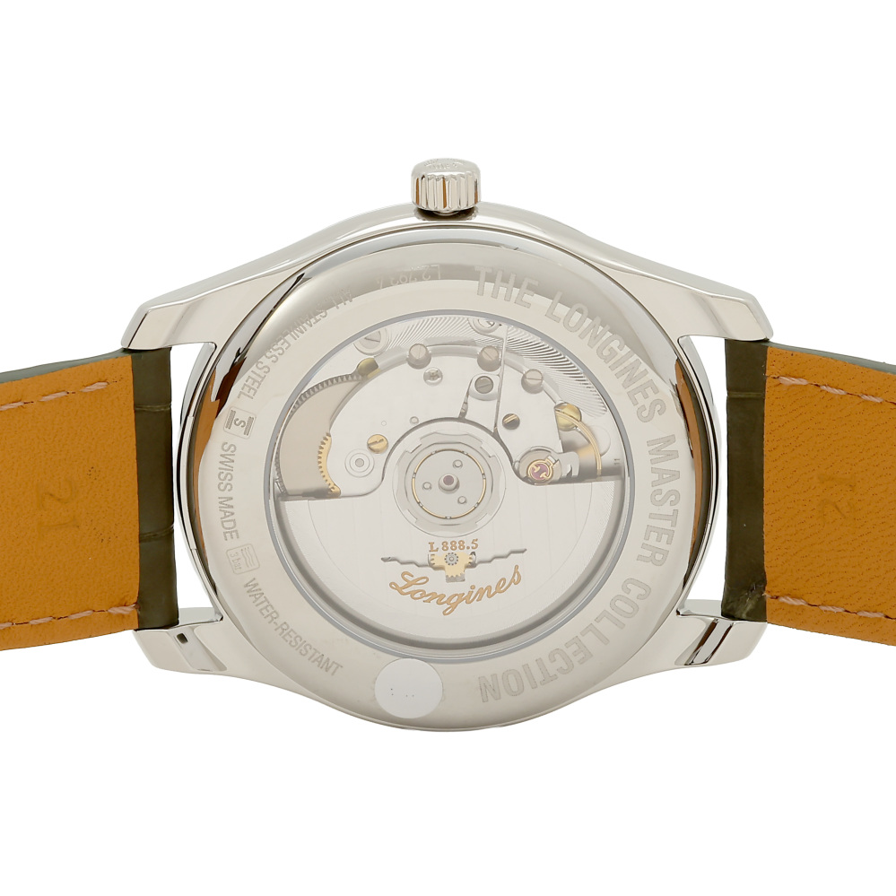 New] Longines Master L27934092green stainless Date display | Yukizaki