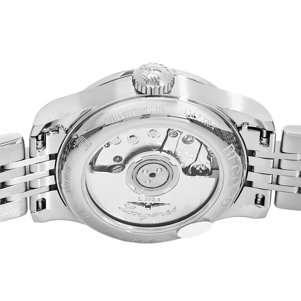 ✨LONGINES✨ロンジン✨デイト✨L3612✨シルバー文字盤✨腕時計✨ 新品] ロンジン レコード L23204726シルバー ステンレス デイト表示