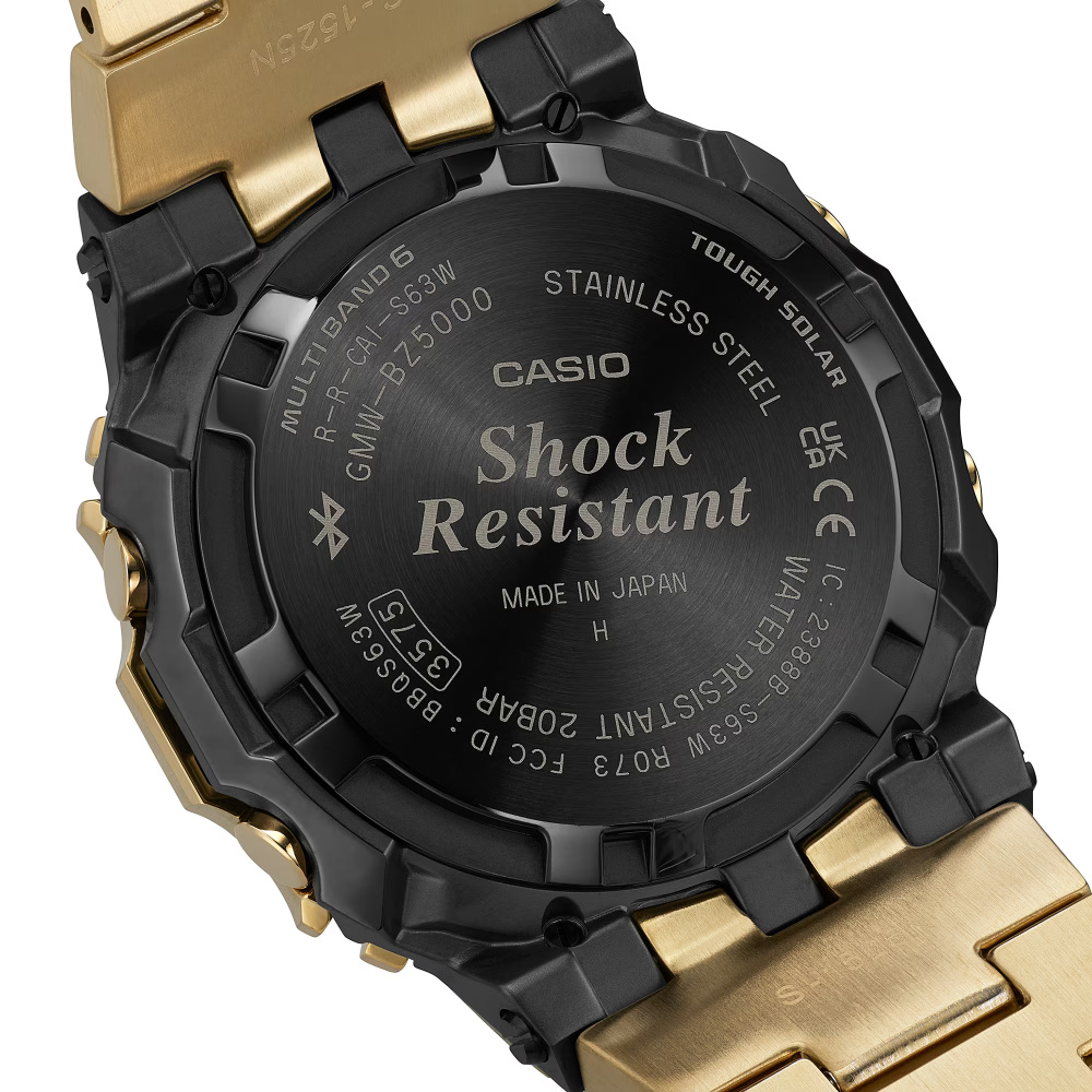 新品] カシオ Gショック GMWBZ5000GD9JFグレー ステンレス ワールド