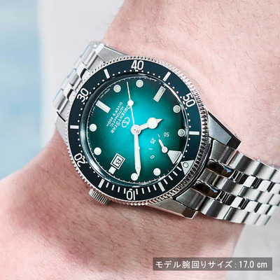 新品] オリエントスター スポーツ RKAU0602Eグリーン ステンレス
