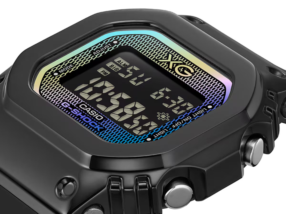 新品] カシオ Gショック GMS5600XG1JR デジタル レインボー 樹脂 LED
