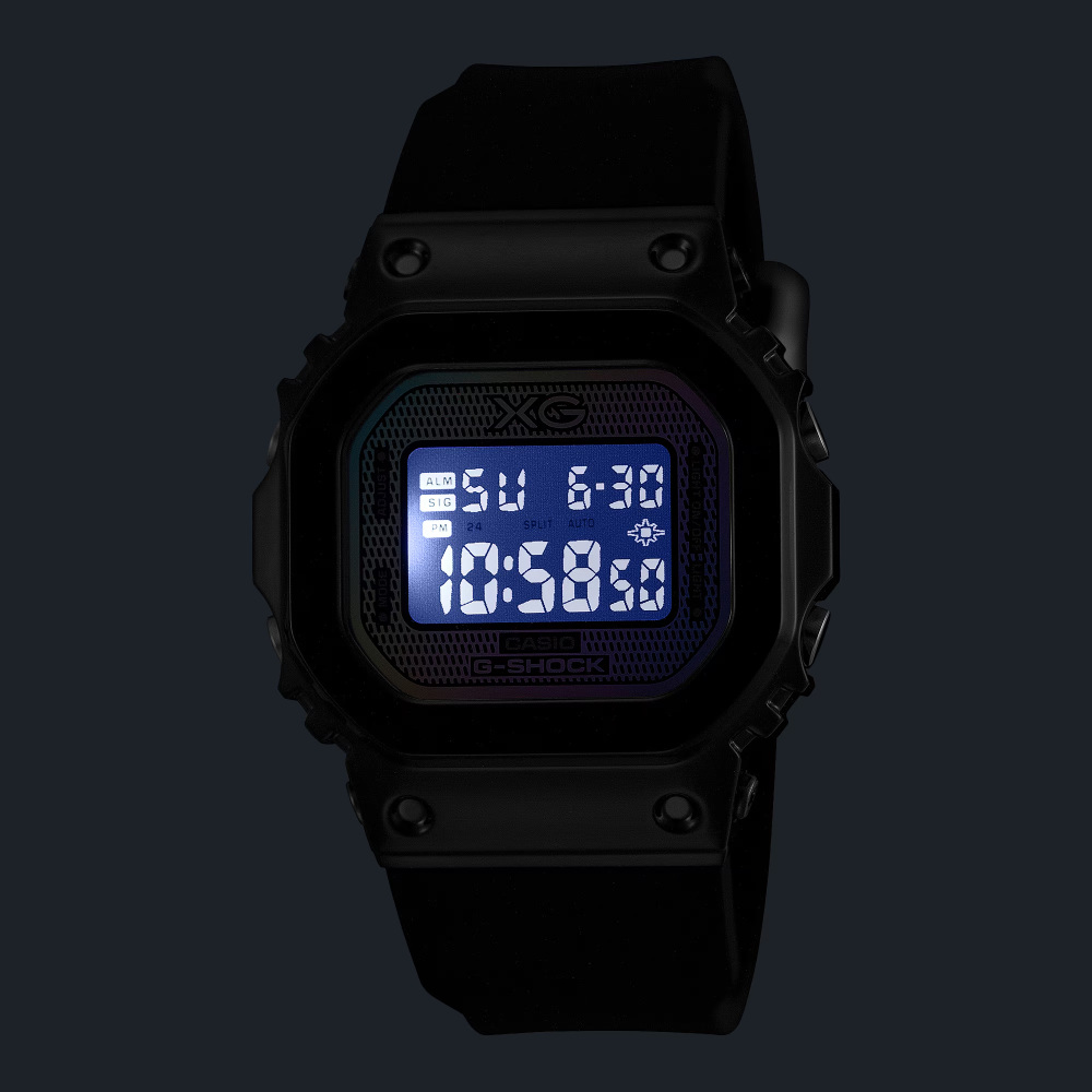 新品] カシオ Gショック GMS5600XG1JR デジタル レインボー 樹脂 LED