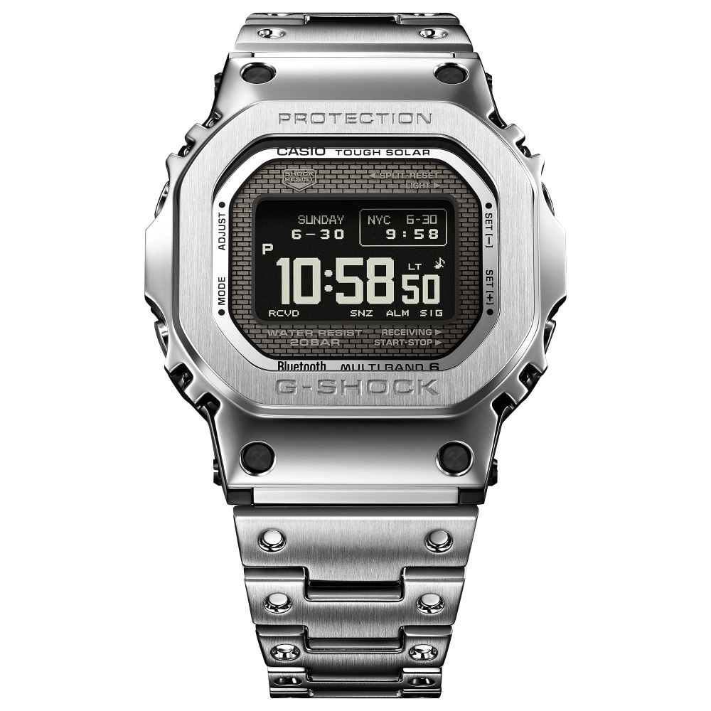 新品] カシオ Gショック GMWBZ5000D1JFブラック ステンレス ワールド