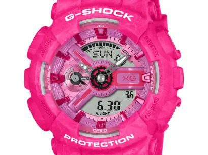G-SHOCK ピンク デジタル腕時計 GA-110MC 希少カラー 新品] カシオ Gショック GMAS110XG4AJR デジタル ピンク 樹脂 ワールド