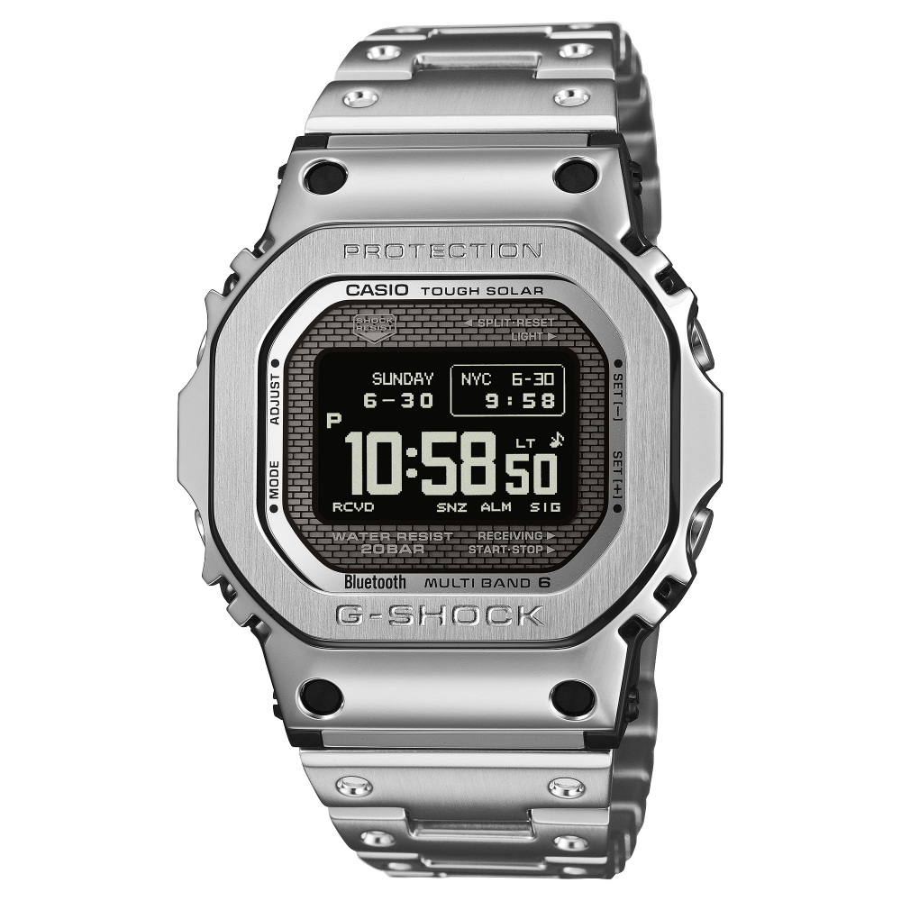 新品] カシオ Gショック GMWBZ5000D1JFブラック ステンレス ワールド