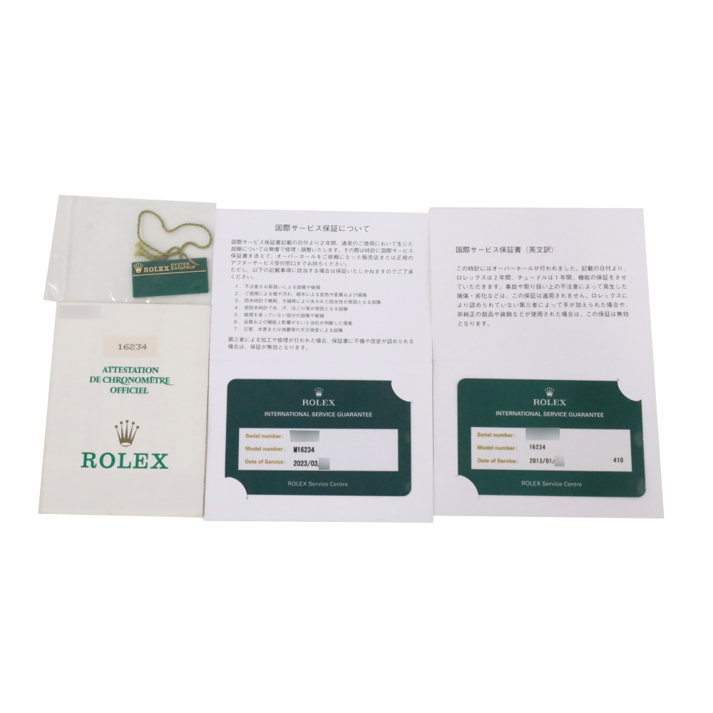 中古] ロレックス デイトジャスト 36 16234.BLRMJ W268491 | ゆきざき