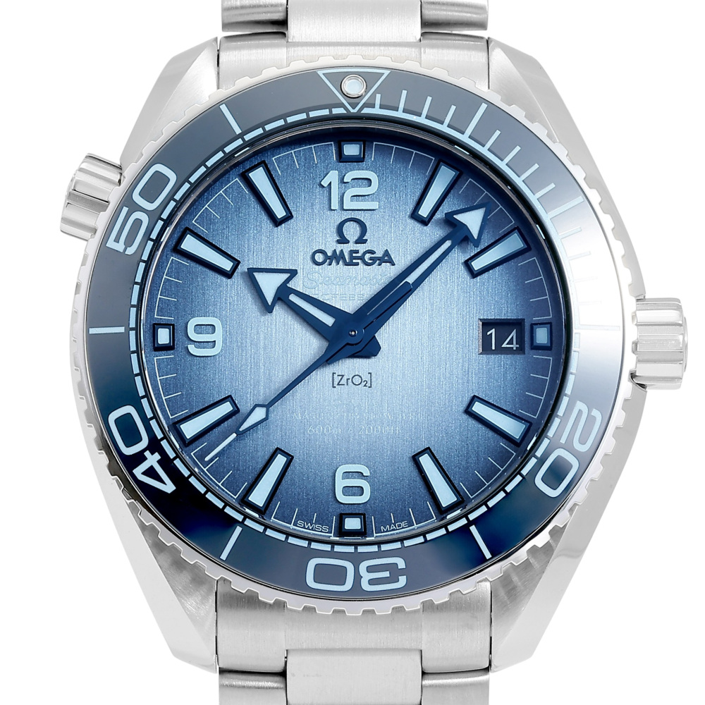 OMEGA シーマスター オメガマチック 限定モデル　ギャランティあり　ケース付 新品] オメガ シーマスター 21530402003002 グラデーション ブルー