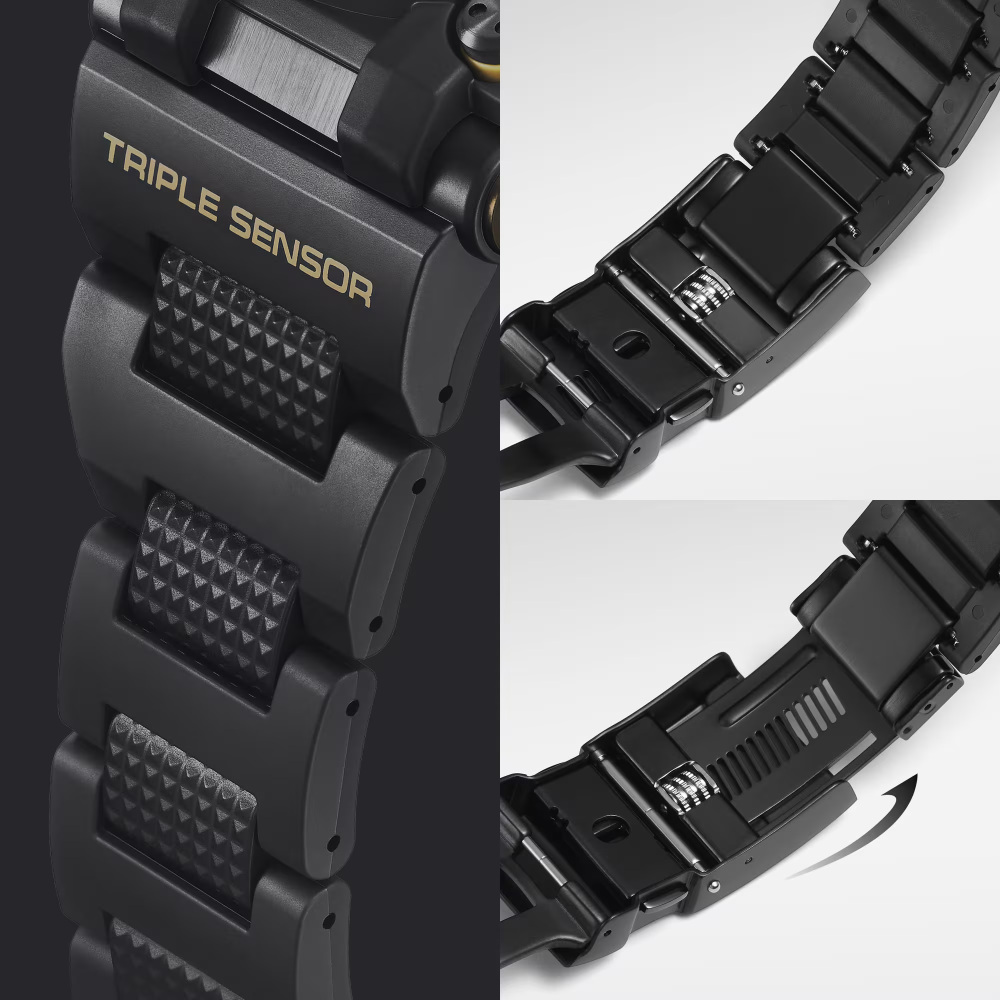 新品] カシオ Gショック GWFD1000BC1JFブラック ステンレス アラーム