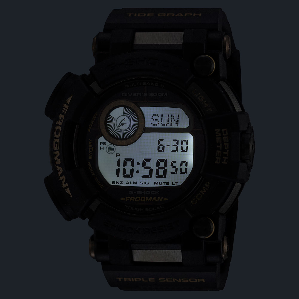 新品] カシオ Gショック GWFD1000BC1JFブラック ステンレス アラーム