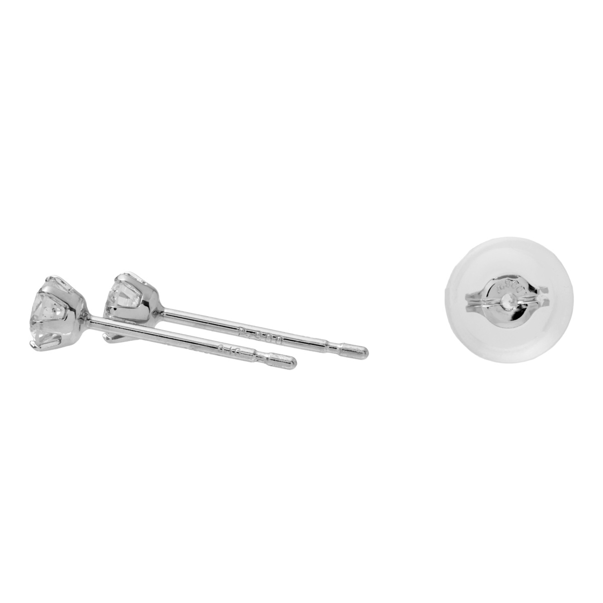 最終交渉可JG209★高級 ダイヤモンド0.5ct プラチナ フープピアス プラチナ900 ダイヤモンド ピアス J448409 | ユキザキセレクトジュエリー