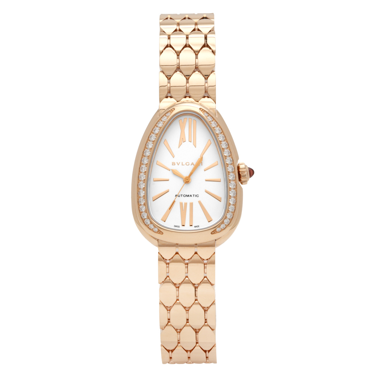 New] BVLGARI 103899white K18 pink gold | Yukizaki