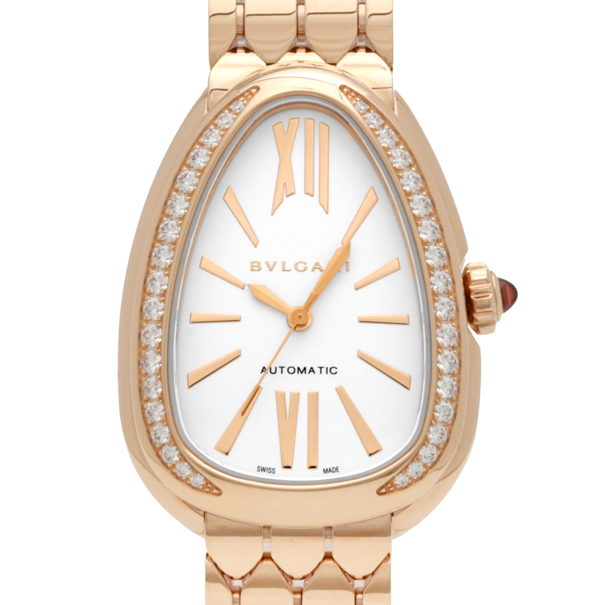 New] BVLGARI 103899white K18 pink gold | Yukizaki