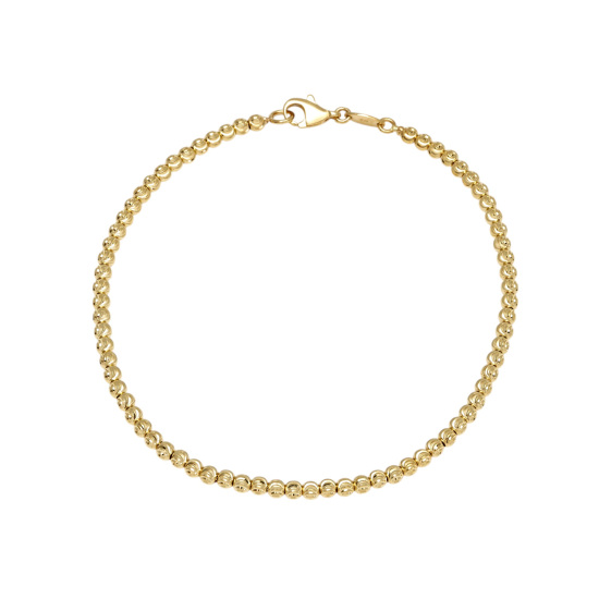 アンクレット イタリア製 ホワイトゴールド14K 新品] ユキザキセレクトジュエリー チェーン ホワイトゴールド