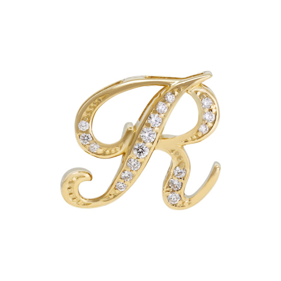 中古] ユキザキ アルファ イニシャルペンダントトップ【M】L