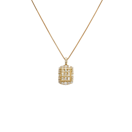 ★SENTIMENTS★ NO.498 [IVORY] NECKLACE Single Diamonds by the Yard Necklace – Cindy Ensor Designs