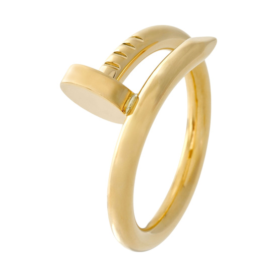 【カルティエジュストアンクルリングスモールイエローゴールド】19号 楽天市場】CARTIER(カルティエ) ジュスト アン クル リング