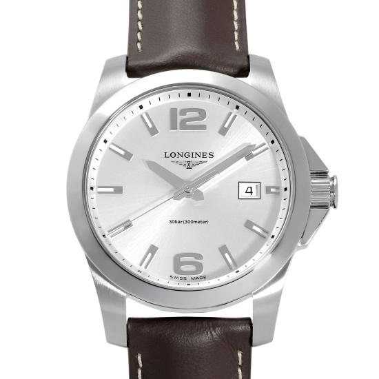 【希少】LONGINES アナログ時計 ホワイト ロンジン ホワイトローマン Ref.3029-1 1970年代 w-29751