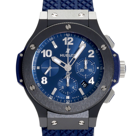 USED] HUBLOT big Bang Unico Black White Japan Limited