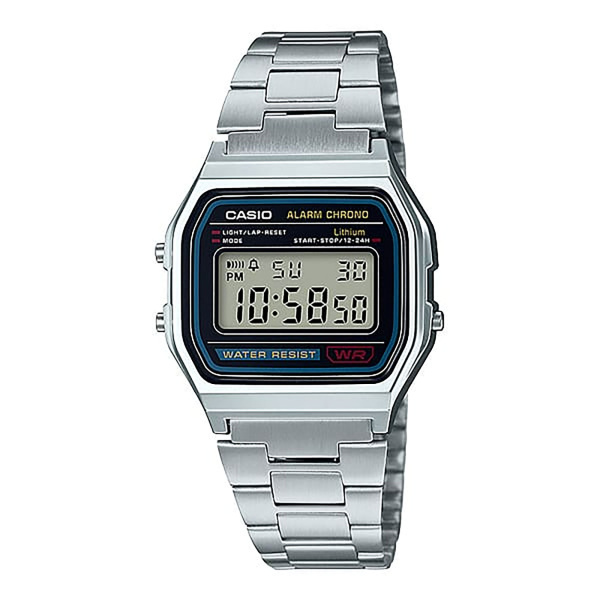 カシオ CASIO カシオコレクション STANDARD A158WA-1JH 腕時計 男女兼用