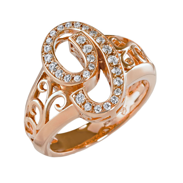 yukizaki nombre Snowy Nomble [Made-to-order products] Number ring [9] small size [regular article] y.nombre.1.22.9.s