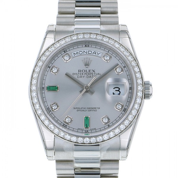 rolex daydate ロレックス デイデイト ベゼルバケットダイヤ 118346a