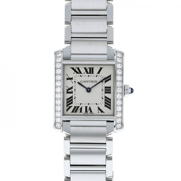 cartier tank カルティエ タンク フランセーズ MM ベゼルダイヤ w4ta0009