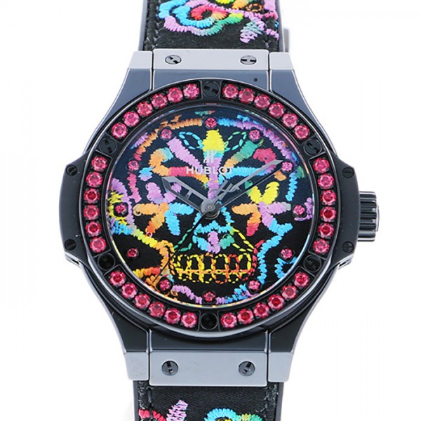 hublot bigbang ウブロ ビッグバン ブロイダリー シュガースカル セラミック 世界限定200本 343.cs.6599.nr.1213