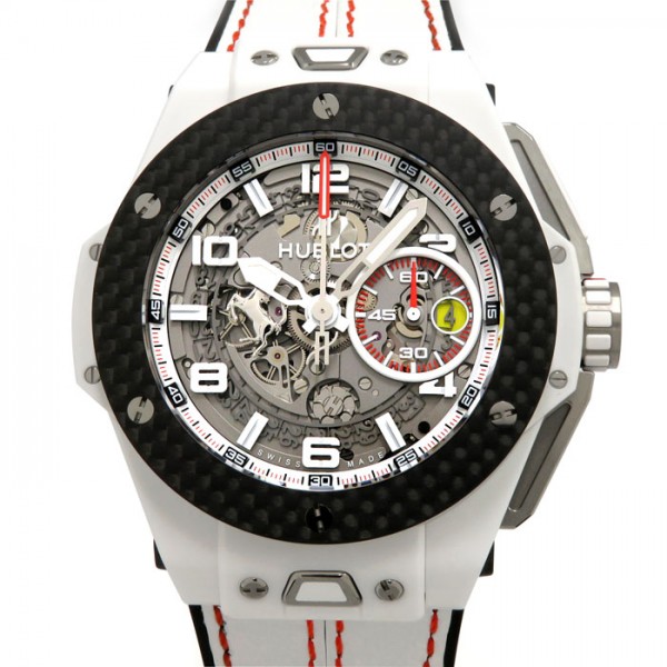 hublot bigbang ウブロ ビッグバン フェラーリ ホワイトセラミック カーボン 世界限定500本 401.hq.0121.vr