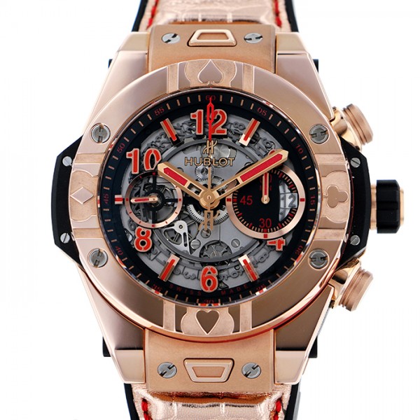 hublot bigbang ウブロ ビッグバン ウニコ ワールドポーカーツアー キングゴールド 世界限定100本 411.ox.1180.lr.wpt15